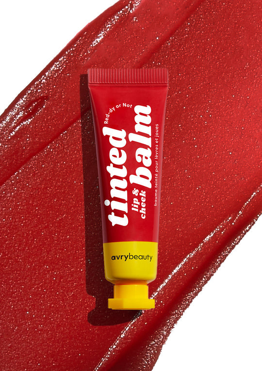 Lip & Cheek Tinted Balm - Red-dy or Not (10mL TUBE)
