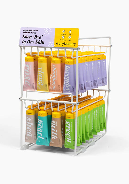 Deluxe Shea Bye To Dry Skin Display Kit  (200 lotions, display rack & shelf talker)