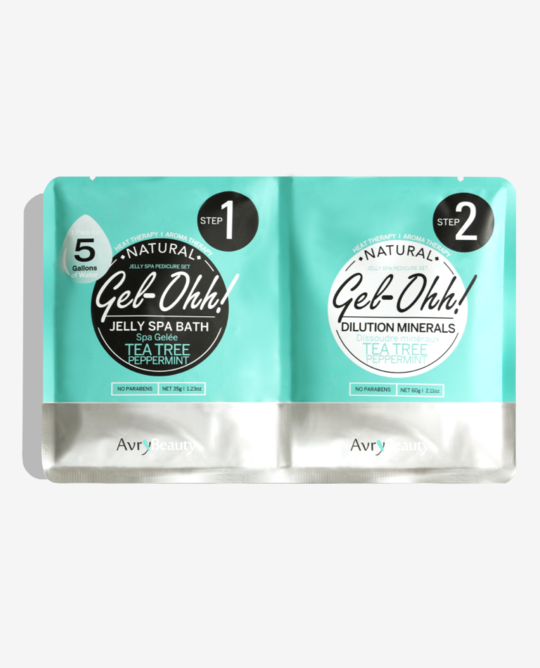 Gel-Ohh Jelly Spa Bath - Tea Tree & Peppermint