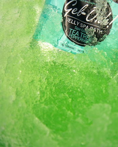 Gel-Ohh Jelly Spa Bath - Tea Tree & Peppermint